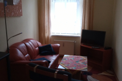 Wohnzimmer Fewo im Erdgeschoss